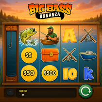 Malina Casino - Big Bass Bonanza Slot - Pragmatic Play Game