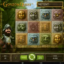 Malina Casino - Gonzo's Quest Slot - NetEnt Game